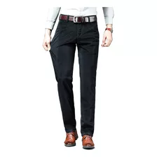 Pantalones De Pana Para Hombre, Gruesos, Rectos, De Otoño E