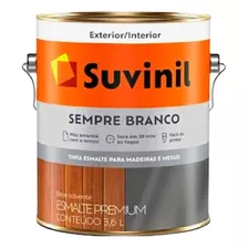 Tinta Esmalte Sintético Sempre Branco 3,6 Litros Suvinil