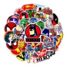 Calcomaniasstickers Super Heroes Comics Pack 50 Unidades