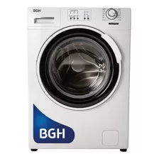 Lavarropas Automatico Bgh Carga Frontal 6kg Bwfa06w21 Blanco