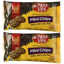 Disfrutar De La Vida Chocolate Semi-dulce Mini Chips De 2 Pc