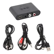 Adaptador Bluetooth Receptor Recargable C/ P2 E Rca