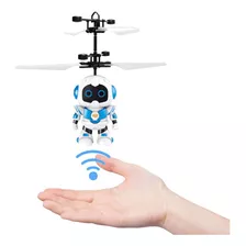 Mini Drone Brinquedo Robô Voador Infravermelho Voa Verdade