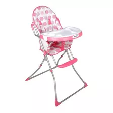 Silla De Comer Bebeglo Fucsia