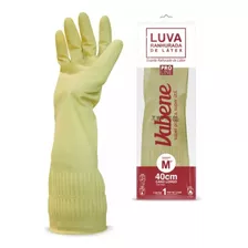 Luva De Látex Natural Longa Ranhurada Volk