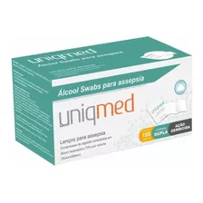 Alcool Swab Uniqmed 1000un 10cx X 100un Uniqmed