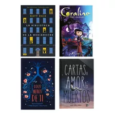 La Biblioteca + Coraline + A Dos Metros + Cartas De Amor