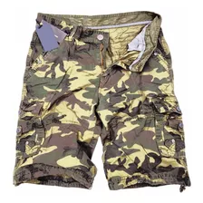 Bermuda Camuflada Hombre Cargo Importada 