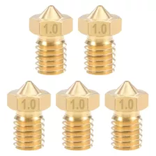 Uxcell 1mm 3d Impresora Nozzle Head M6 Thread Replacement, L