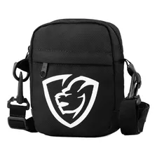 Shoulder Bag Bolsa Transversal Tira Colo De Ombro Pochete Academia Treino Necessaire Passeio Viagem Resistente Dupla Face