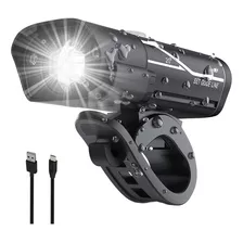 Lanterna E Farol Bicicleta Luz Ultra Led Prova D'água Preto