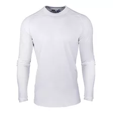 Camiseta Termica Manga Larga Hombre Frizada Anti Bacterial 