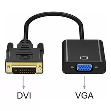 Conversor Adaptador Macho Dvi-d Para Vga Fêmea Ativo 15 Pin 