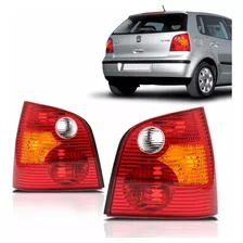 Lanterna Traseira Polo Hatch 2003 2004 2005 2006 Tricolor