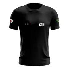 Camisa Guarda Civil Gcm - Bordada