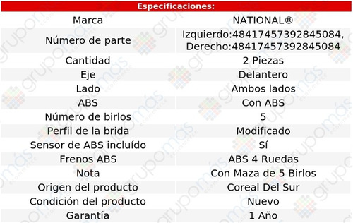 Mazas Delanteras National Pursuit 2005 A 2006 Foto 6