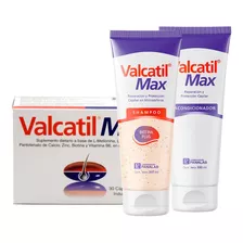 Valcatil Max Tratamiento Anticaída 30 Días Caída De Cabello