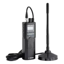 Radio Cb Portátil 2 Vías C/antena Montaje Magnético Hhrt50 Color Negro