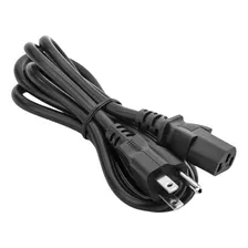 Cable De Corriente Para Pc, Monitor Y Otros 3 Metros