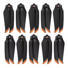 10 Helices Para Drone Mavic Air 2/air 2s (negra Y Naranja)