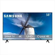 Pantalla Samsung 58 Led 4k Smart Tv Bluetooth Un58tu700dfxza