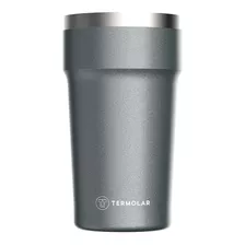 Vaso Térmico Pub, 500 Ml, Acero 304, Plomo Termolar 30962, Color Gris Liso