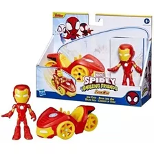 Figura Iron Man Iron Racer Spidey And Tha Amazing Friends