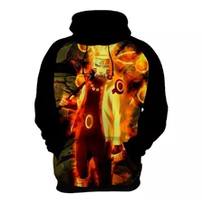 Blusa De Moletom Personalizada Anime Naturo Uzumaki Kurama 8