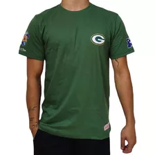 Camiseta Mitchell & Ness Nfl Green Packers Masculino Verde