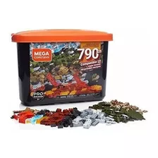 Juego De Bañera Grande A Granel Mega Construx, 790 Piezas