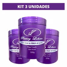 Kit 3 Unidades Gel Cera Pierry Lohan 500g Original Envio 24h