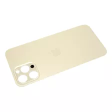 Refaccion Tapa Trasera Cristal Para iPhone 12 Pro Max Dorado