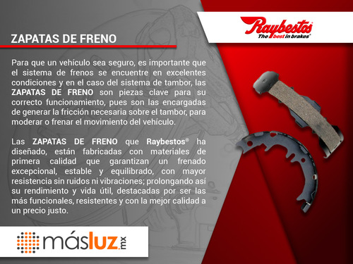 Foto 3 de Zapatas Freno Traseras Para Isuzu Hombre 1996/2000 Raybestos Zapatas Freno Traseras Para Isuzu Hombre 1996/2000 Raybestos Foto 3