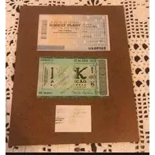 Robert Plant (led Zeppelin) Ingresso De Show No Brasil