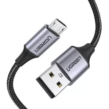 Ugreen Cable Micro Usb Carga Rapida 2 Metros Trenzado