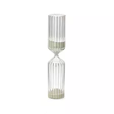 Ampulheta Decorativa Areia Verde 30 Minutos 22cm 14758 Mart