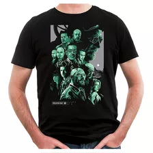 Remera Breaking Bad Green (negra:) Ideas Mvd