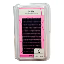 Extensiones De Pestañas Sm Curvatura C 0.05 Mix (12 Lineas) 