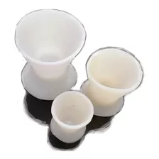 Kit Vaso Dappen Siliconado X3