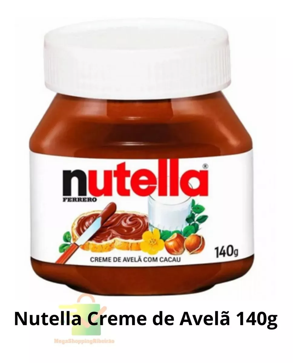 Nutella Creme De Avelã Ferrero Pote Pequeno Original - Nfe