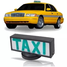 Luminoso De Taxi Pequeno Aplicação Universal