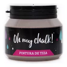 Pintura Oh My Chalk! 210cc Acrilica Para Tela Vidrio Madera Color Coconut