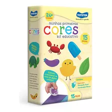 Jogo De Encaixe Minhas Primeiras Cores 8 Peças Toyster Cor Colorido