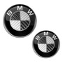 Emblema Para Bmw 320i Para Cajuela Autoadherible Negro Gloss