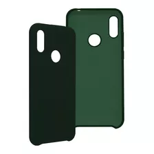 Funda Ghia Silicon Color Verde Con Mica Para Huawei Y6s /vc