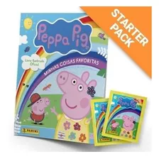 Álbum Peppa Pig Capa Cartão + 20 Envelopes (100 Cromos)