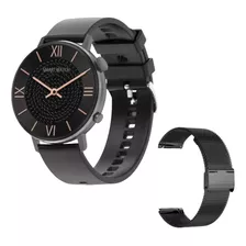 Reloj Inteligente Smartwatch Dt 88 Max Doble Malla Negro Hd