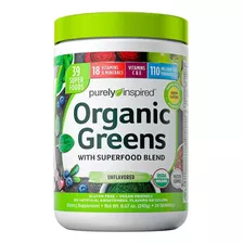 Purely Inspired Organic Greens Superfood Batido De Vegetales