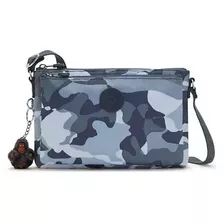 Bolsa Transversal Mikaela Kipling Camuflada Importada 