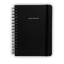 Caderno Sketchbook A5 90g Bloco 150 Folhas Reposicionáveis 